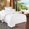 China manufacturer 3cm stripe hotel satin bedding set