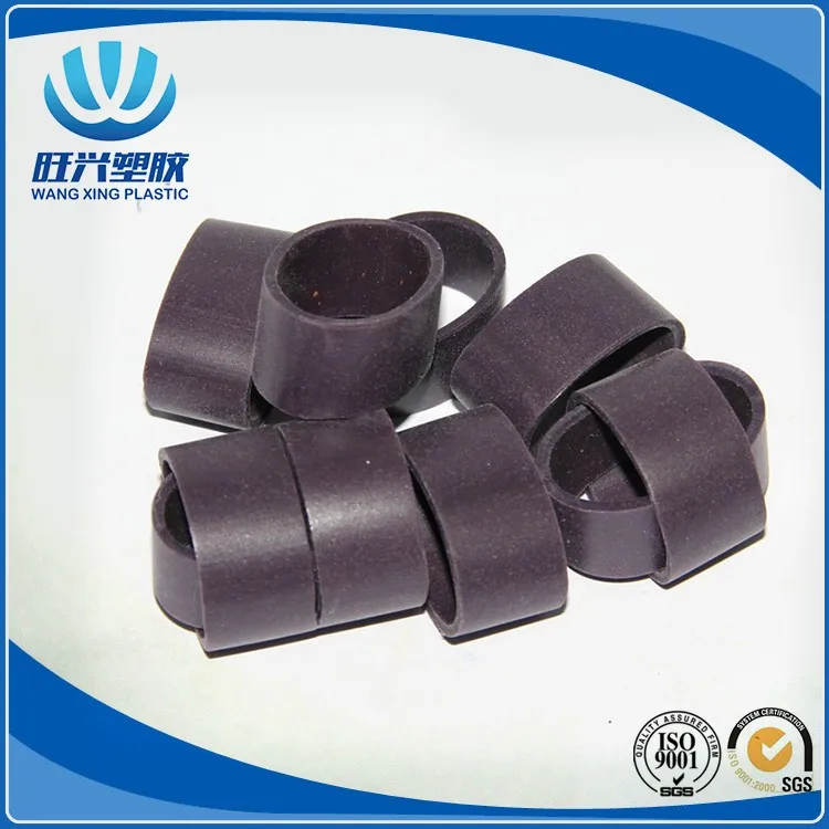 thick black elastic bands