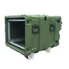Tricases factory IP65 plastic case plastic Shock Mount Rack case for device outside wild mount 8u case RU080
