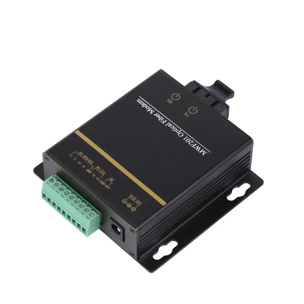 Serial Ethernet Dual Rs232/rs485/rs422 To Fiber Media Optic Converter ...