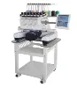 Small Embroidery Machine With Sequin/Cording /Bead Device