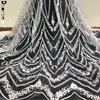 Fashion 3d ribbon embroidery net Guangzhou wedding dress factory African garment smart for lace fabrics