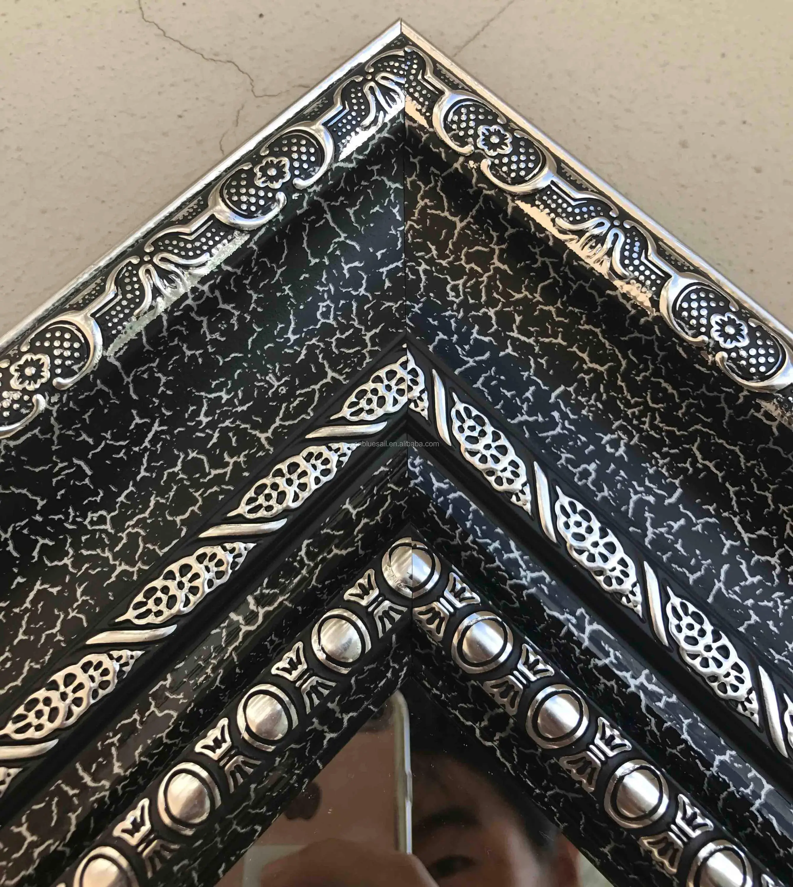 Mirror Frame Moulding,10cm Width X 2.4cm Thickness Profile,For Big Size