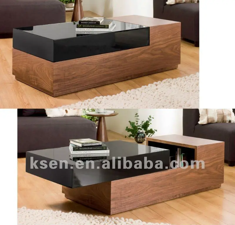 High Gloss Mix Melamine Coffee Table Black Modern Product On Alibaba High Gloss Mix Melamine Coffee Table Black Modern Product On Alibaba