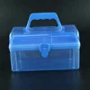 Custom Logo plastic medicine box ,multipurpose home desktop organizer cosmetic storage box plastic with lid