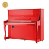 HD-L123 Upright 88 key Digital Piano Red Polish w/ Midi interface , electronic piano Touch Response Keys