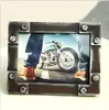 Wholesale Vintage industrial photo frame creative home furnishing wood to do the old archaize iron single photo frame