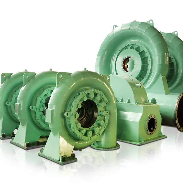 types hydro turbines