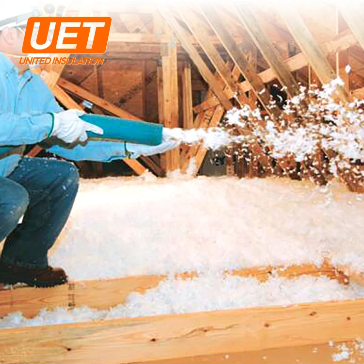 High Quality Spray Insulation With Cheap Price Loose Fiberglass Wool