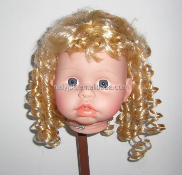 High Quality Lovely Human Hair Small Doll Wigs China Factory Oem Any