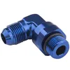 Racing car fittings Universal 90 Metric swivel to male AN