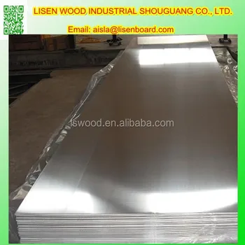 5 2mm Decorative Aluminum Plywood Or Mdf Foil Faced Aluminum Foil Faced Mdf