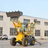 Construction equipment farm mini backhoe with traktor front loader