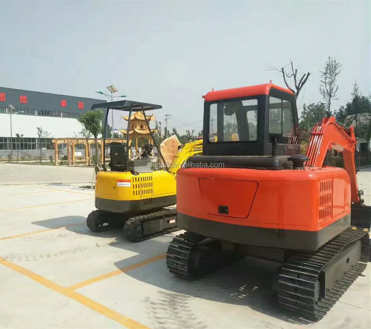 2018 hot sale factory outlet crawler mini excavator 3.5T 3500kg digger excavator