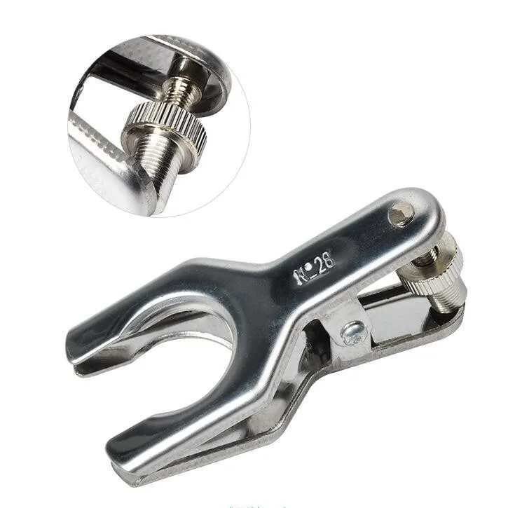 Haiju Lab Stainless Steel Joint Pinch Clamp Spherical Ball Joint Clip