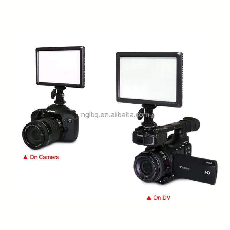 Nanguang,11W,CN-LUXPAD22 Bi-color portable and papery on camera Pad LED video LIGHT Ra 95