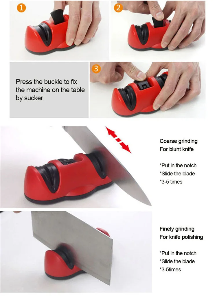 2 stage knife sharpener3