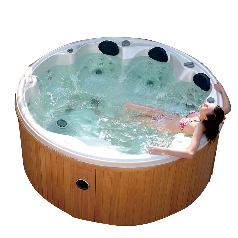 electric round balboa hot tub spa bathtub outdoor china