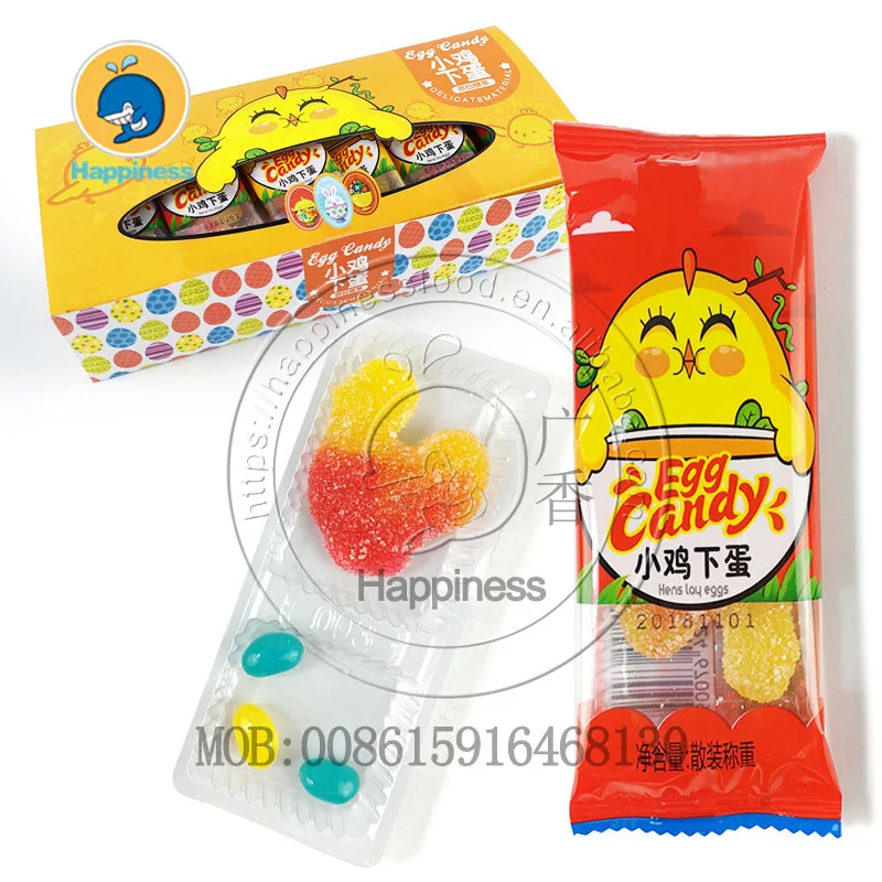 Gummy Chickens Lay Jelly Beans Eggs Soft Fruit Candy Buy Fruit