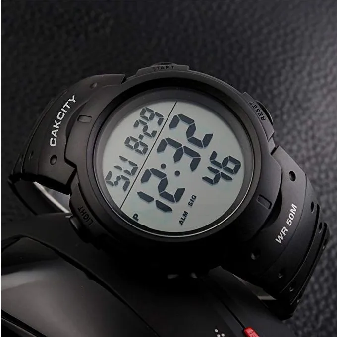 large face waterproof watches