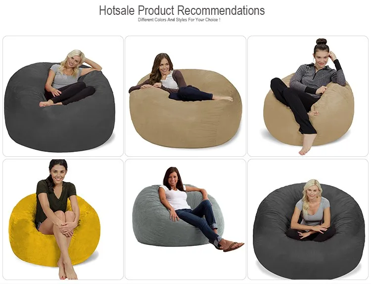 Custom OEM Cozy Soft Plush Bean Bag Chairs Wholesale (1).jpg