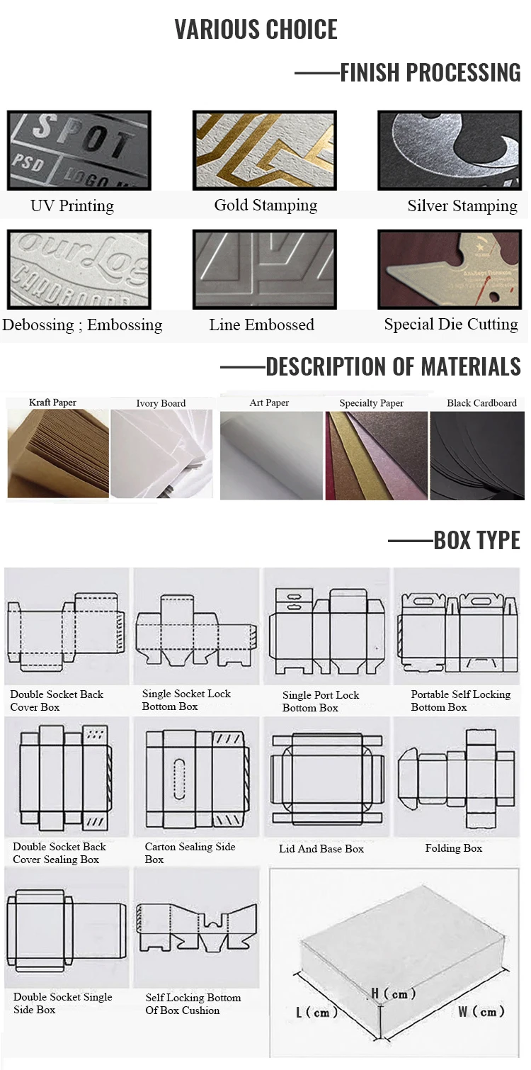 Custom Paper Box Gift Box Sweet Packaging Box Design