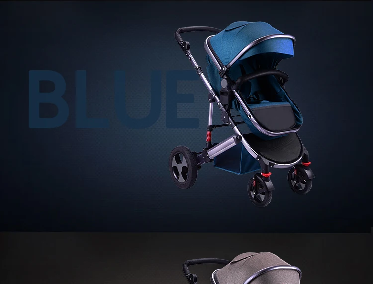 Baby Stroller Can Sit Twoway Children Portable Folding High Landscape