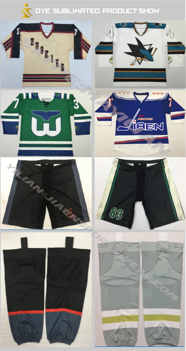 2020 Sublimation Custom Printing Hockey Jersey Make Your Own Design
