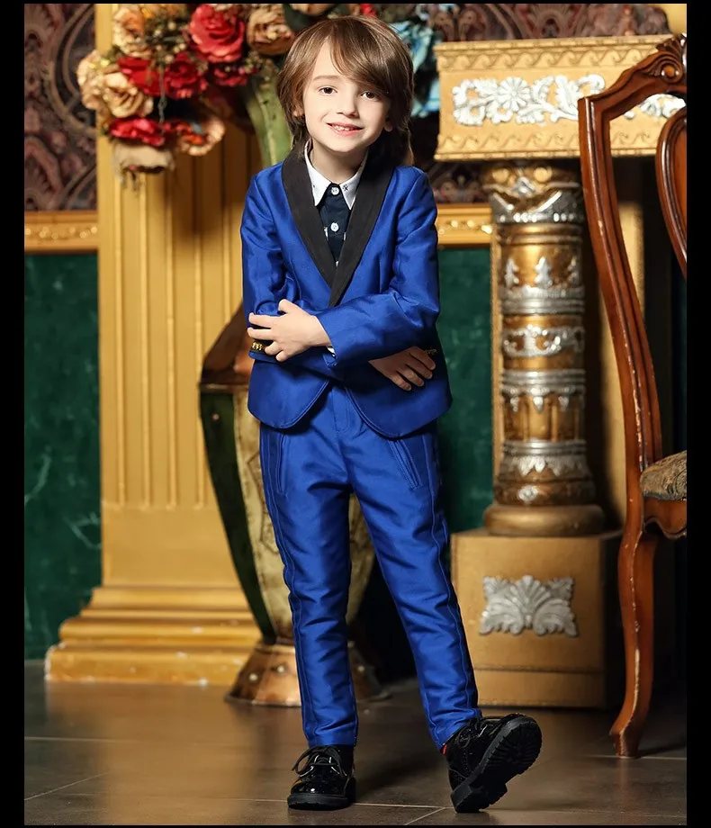Coat Pant Design Blue Wedding Suit For 