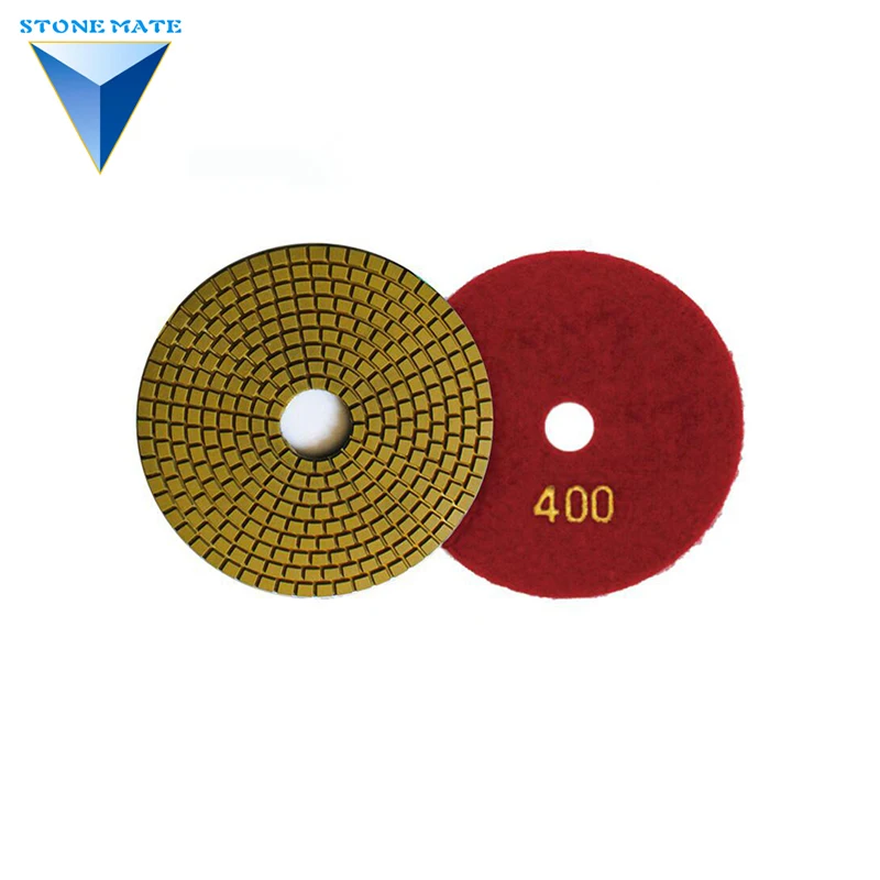 dry wet diamond flexible polishing pad