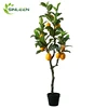 2019 Wholesale Lifelike Colorful Artificial Fruit Plant Plastic Lemon Tree