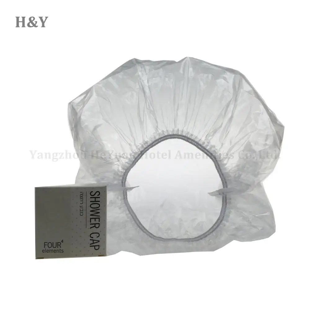 white shower cap