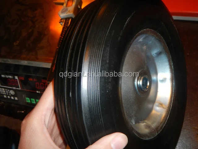 10" hard rubber tire