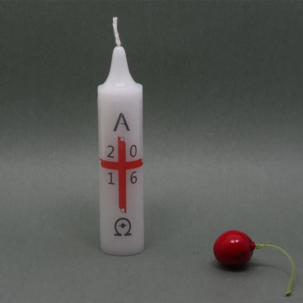 Holiday Time Candle/white Plain Candles/17g Wax Candle For Pakistan