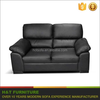 Black Leather Sofa Loveseat Set High Back Coshion And Rounded Black Leather Sofa Loveseat Set High Back Coshion And Rounded Arms H203