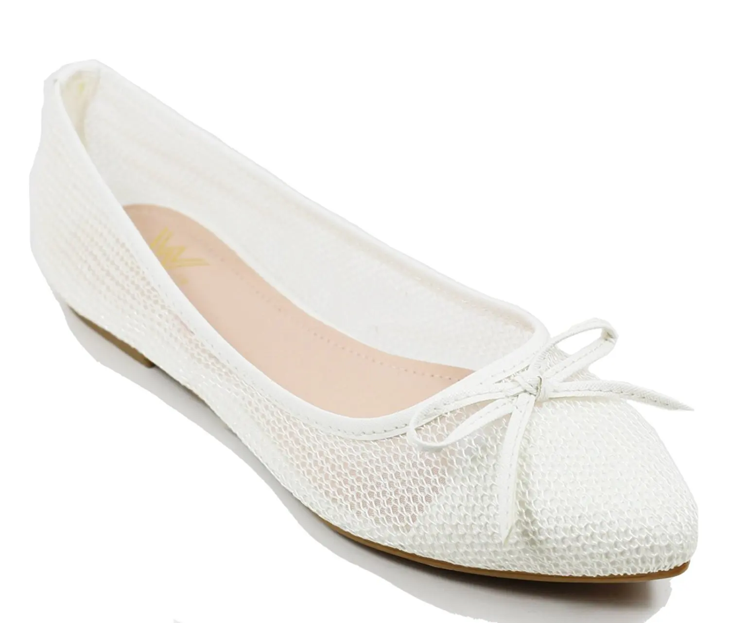 Walstar wedding shoes for bride Flat Shoes Mesh Flat Shoes