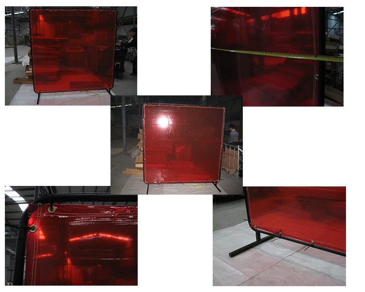 Quick Frame Pvc Welding Curtain Welding Screen With Good Quality And