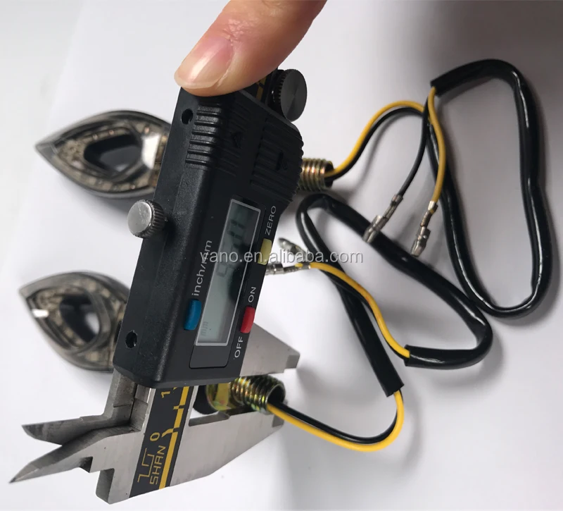 Universal carbon winker lamp motorcycle led turn signal light