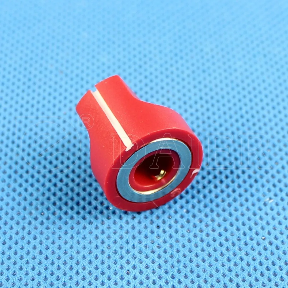 Amp Effect Pedal Knobs Set Screw 6.35mm Colored Guitar Knobs Buy