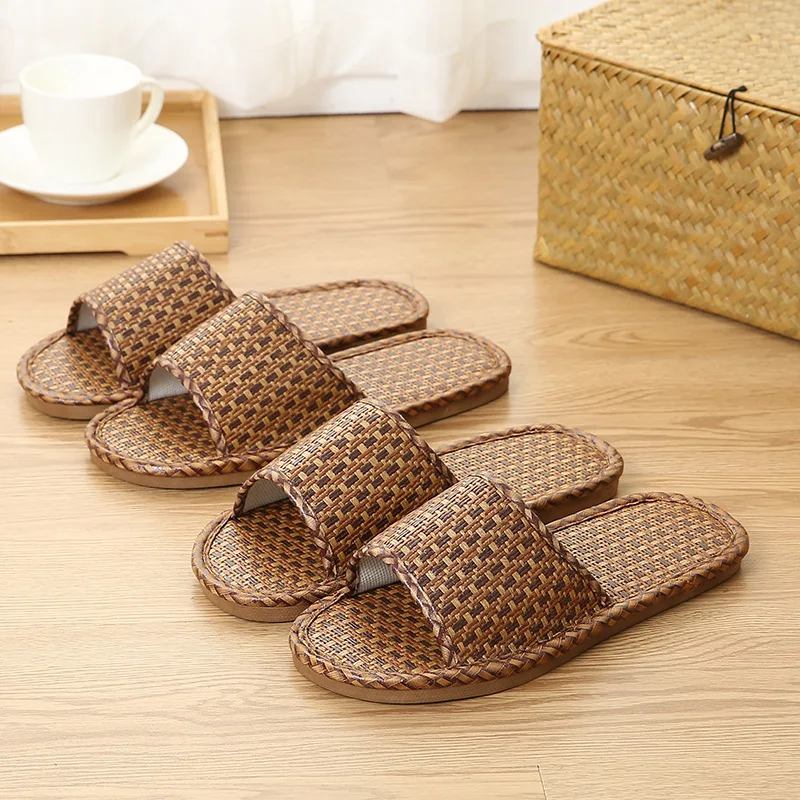 rattan slippers