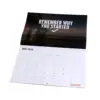 Chinese wholesale suppliers free design calendar printing