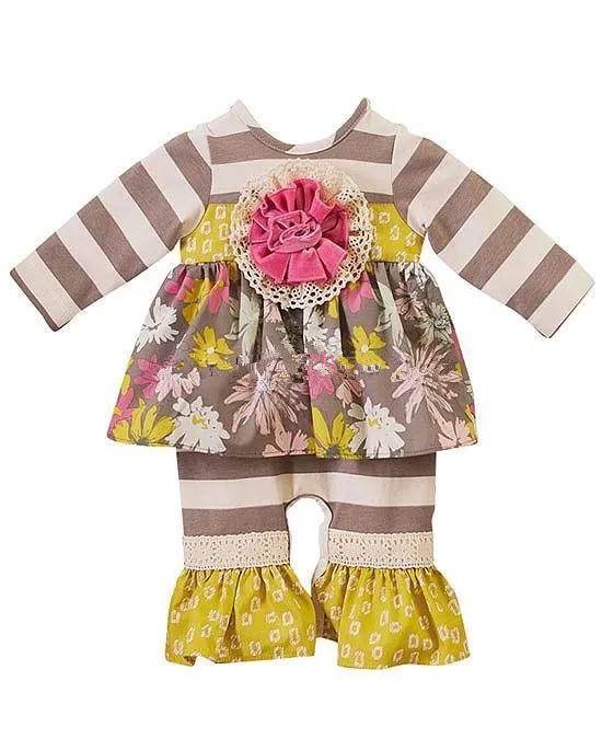 baby girl fall rompers