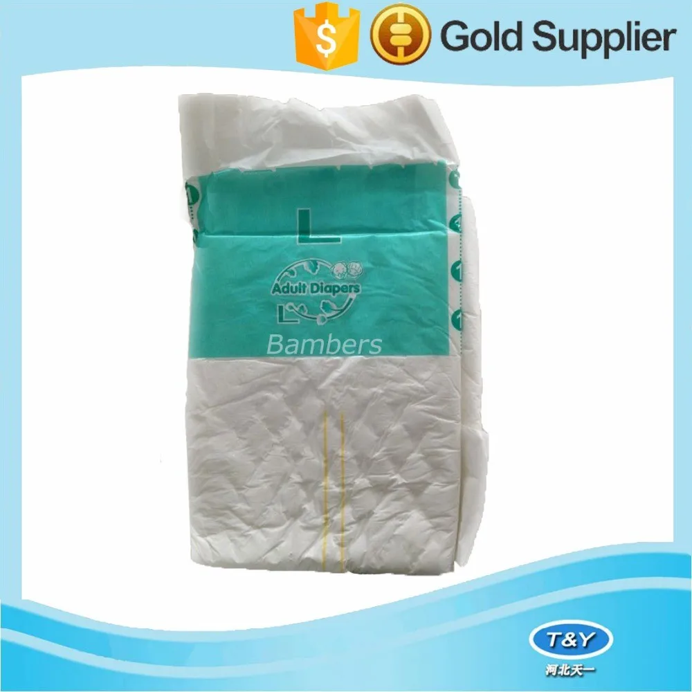 Cheap Sale Super Absorbency Adult Diaper Printed in Bulk