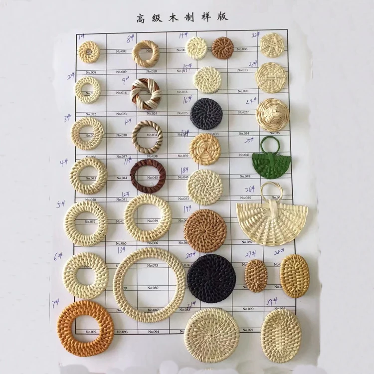 Rattan 2025 earring supplies