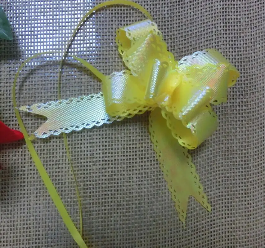 iridescent buterfly bow