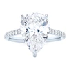 Solitaire Big Stone Women Rings in 925 Sterling Silver