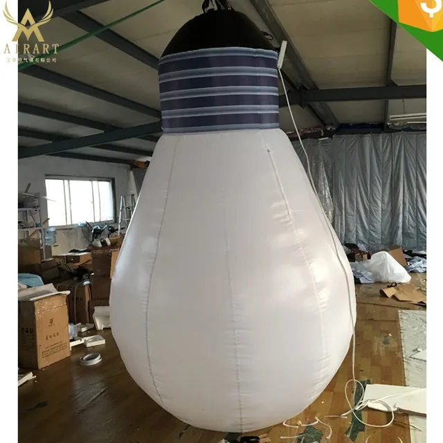 Hot Sale Giant Inflatable Light Bulb,Inflatable Led Bulb For
