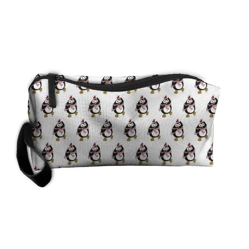 penguin hanging toiletry bag