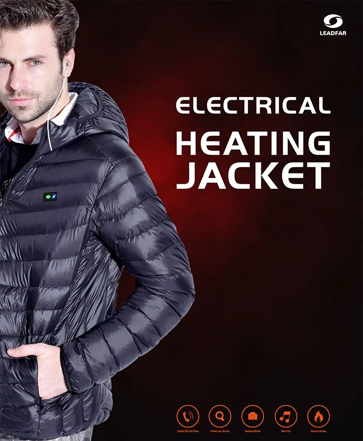 jaqueta com aquecimento eletrico