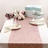 Sequin Table Runner Glitter Rose Gold 12 X 108 Inch with 30 g Foil Confetti Decoration for Party Wedding Birthday Baby Shower